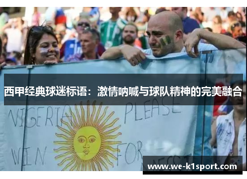 西甲经典球迷标语：激情呐喊与球队精神的完美融合